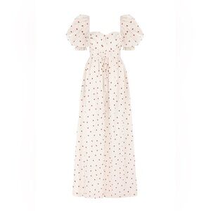 Selkie Jumpsuit in strawberry print